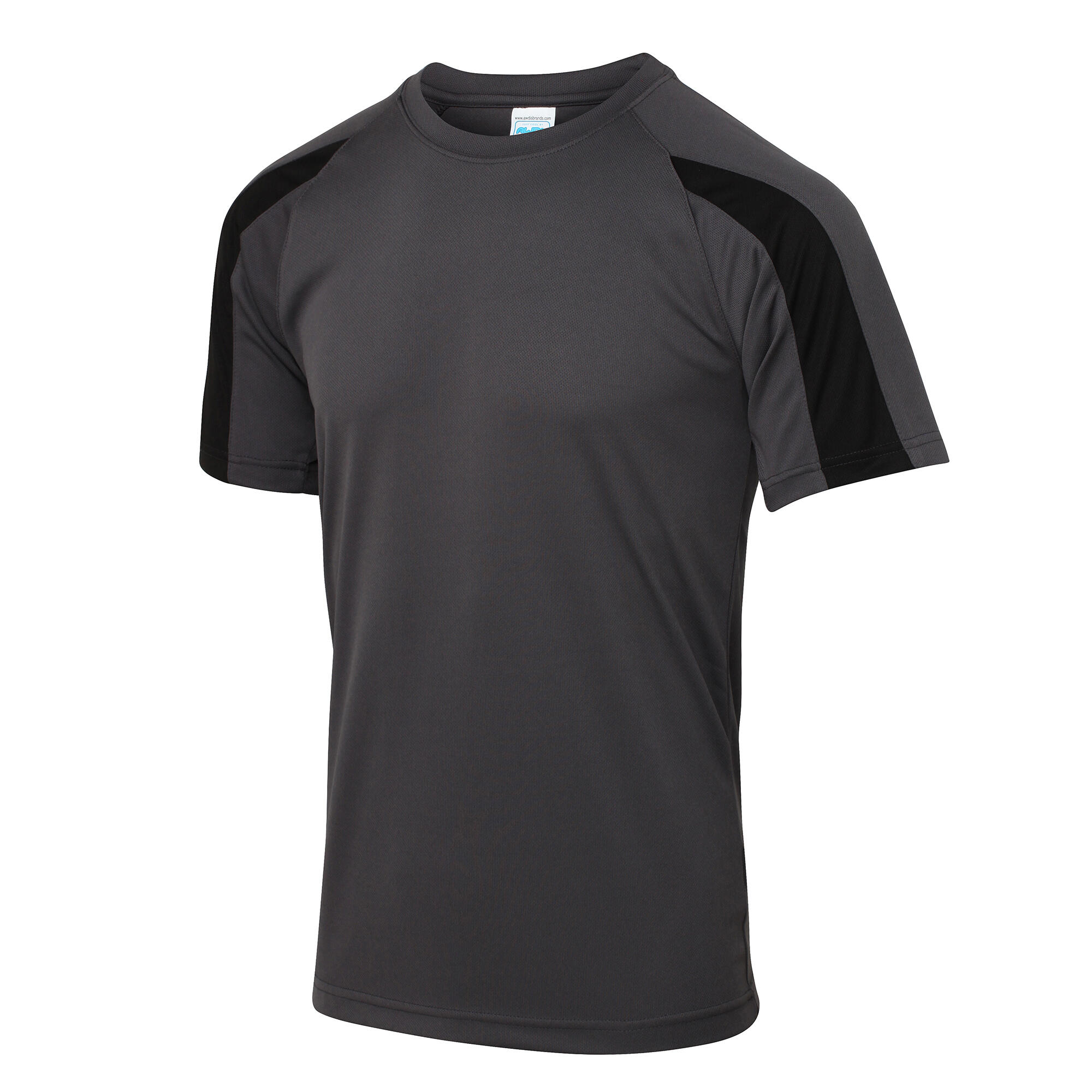 Sport TShirt Cool Contrast Herren Graphit/Jet Schwarz 2/3