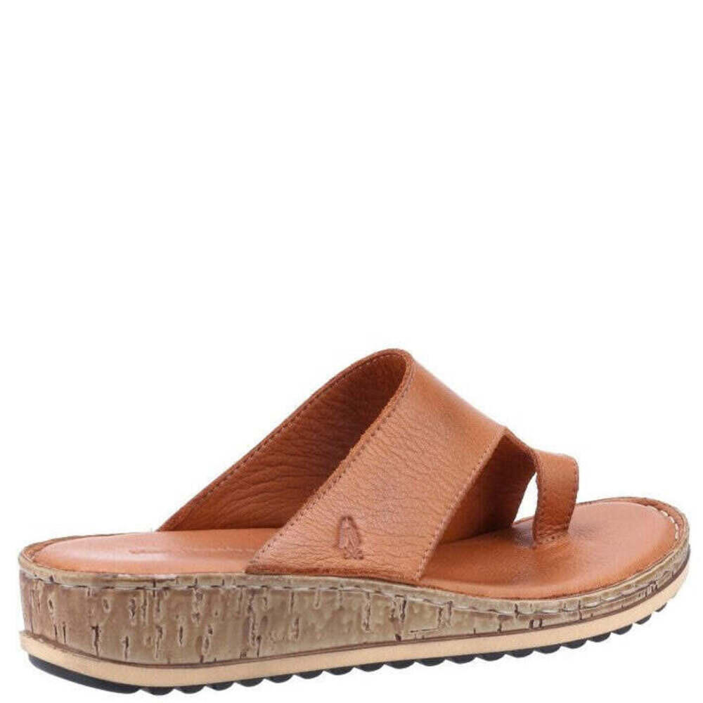 Sandalen "Elissa", Wildleder Damen Braun/Cremefarbe 2/4