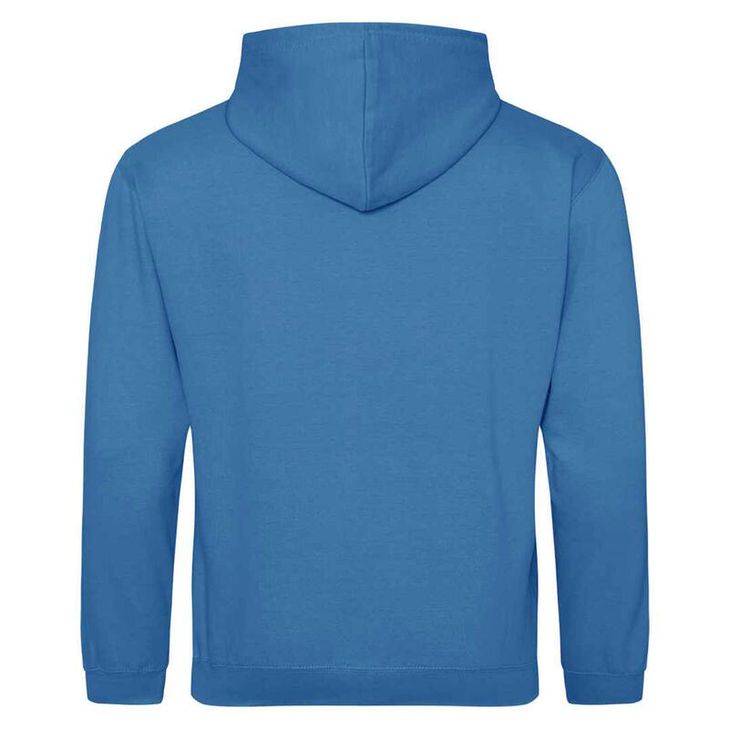 Sweat À Capuche VARSITY Enfant (Bleu Saphir / Gris Chiné)