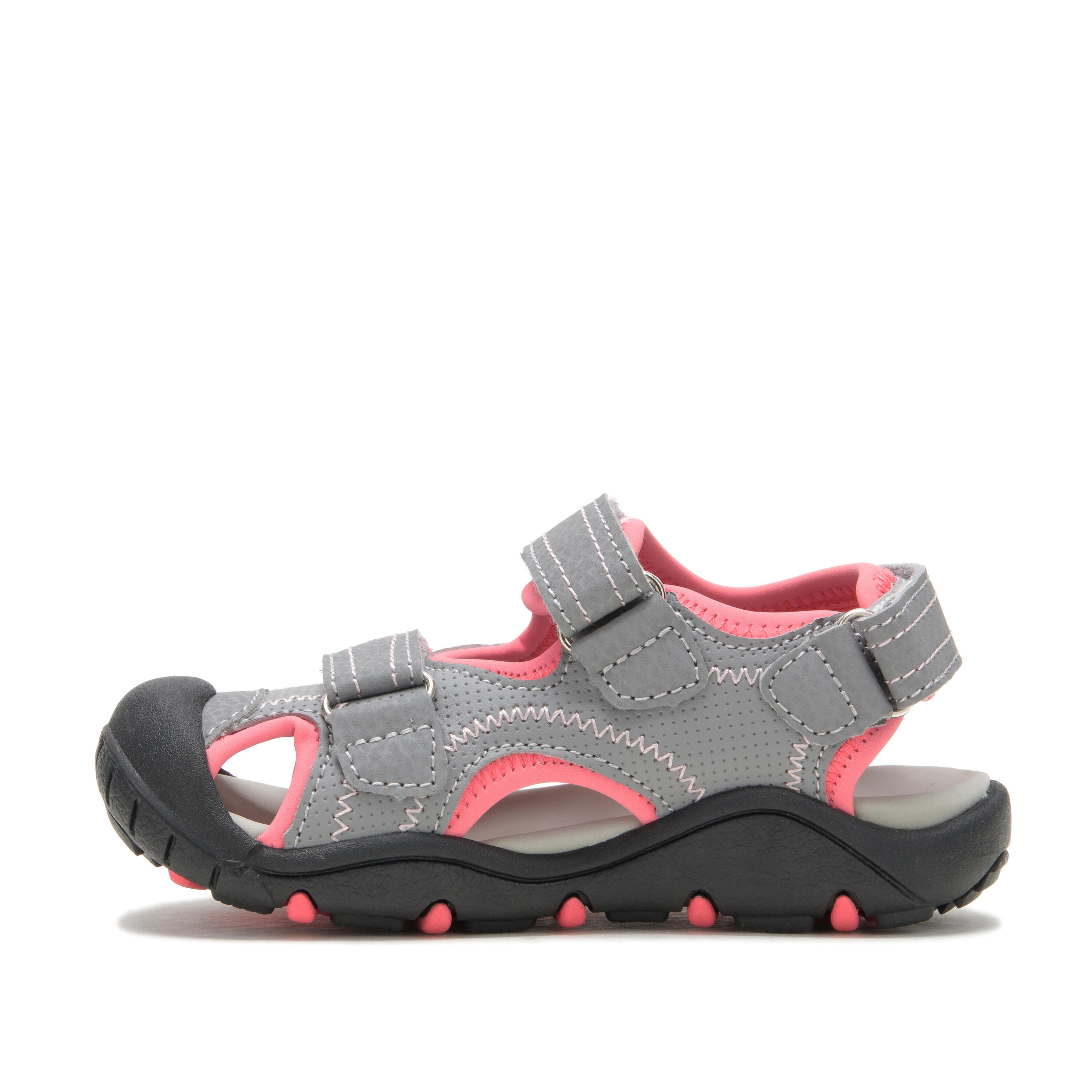 Jeunes enfants SEATURTLE2 Sandale Gris clair/Rose 4/6