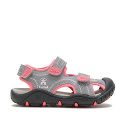 Jeunes enfants SEATURTLE2 Sandale Gris/Bleu clair