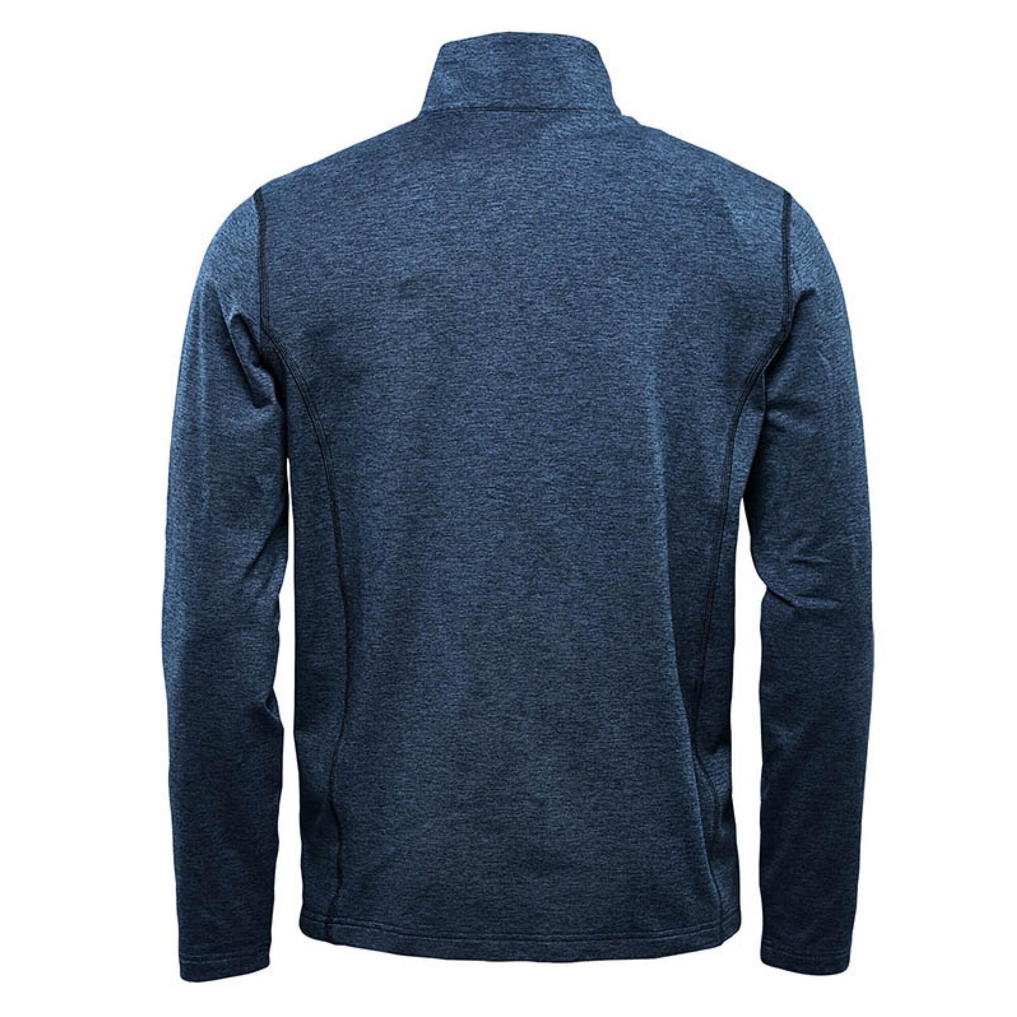Pullover Cerniera Ad Un Quarto Uomo Stormtech Treeline Blu Navy Scuro Erica 2/4