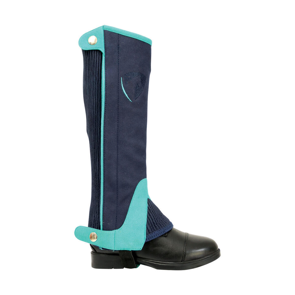 navy blue / atlantis blue