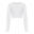 Tshirt Court Femme (Blanc)
