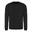 Camisola Unisexo para Adultos Lisos Preto Azeviche