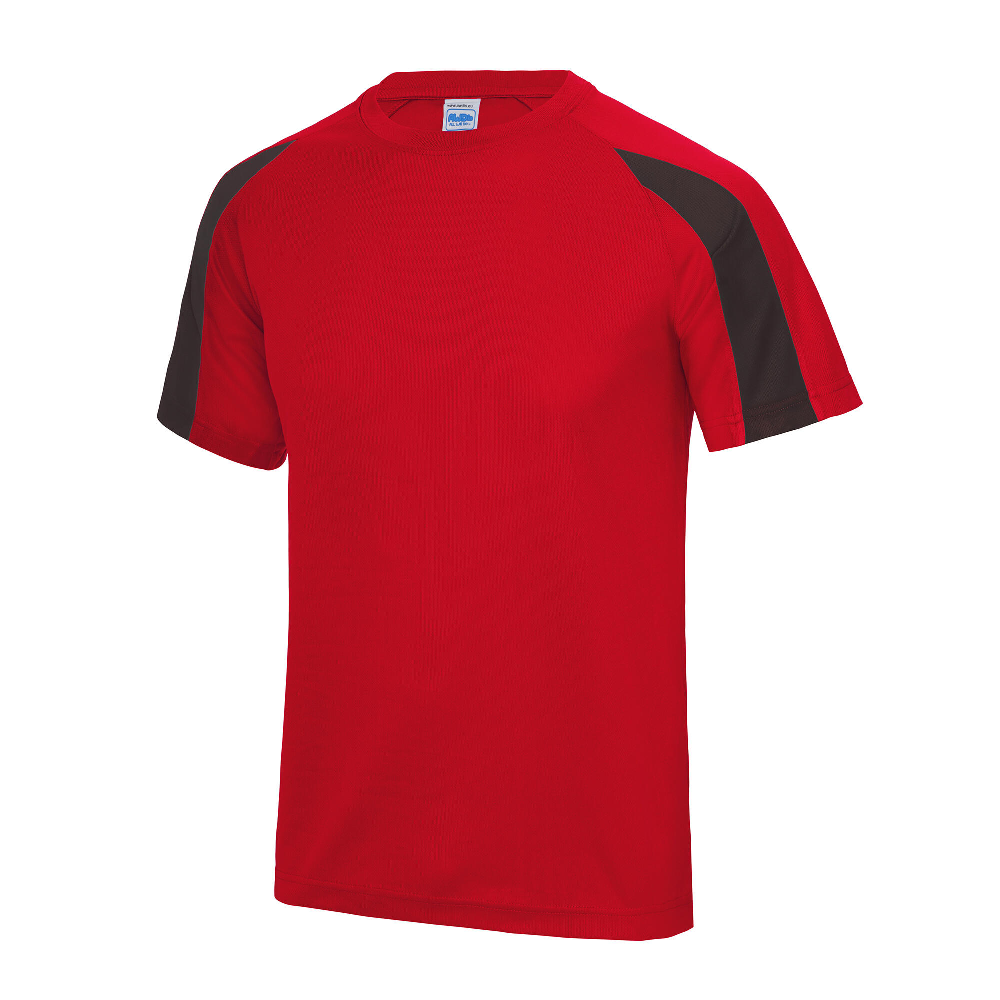fluo red / black