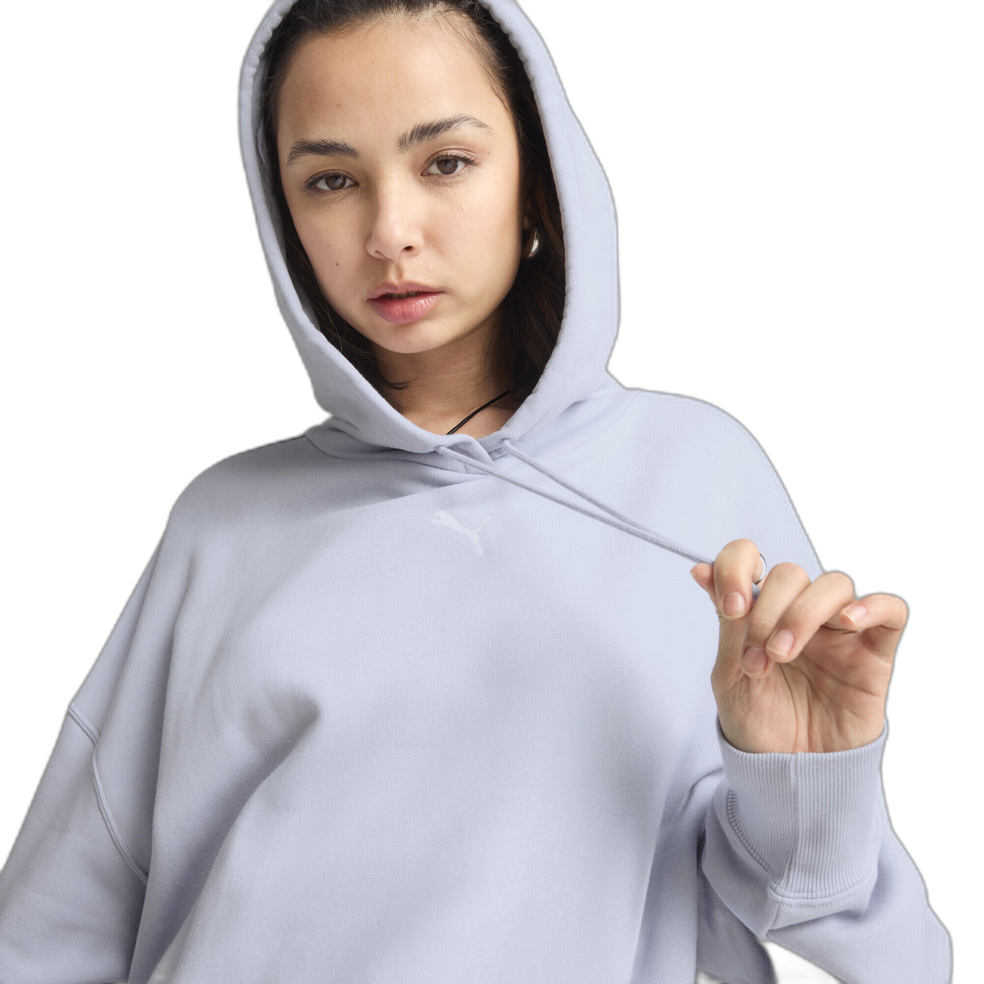 Sweatshirt à capuche oversize femme Puma Essentials TR 6/7