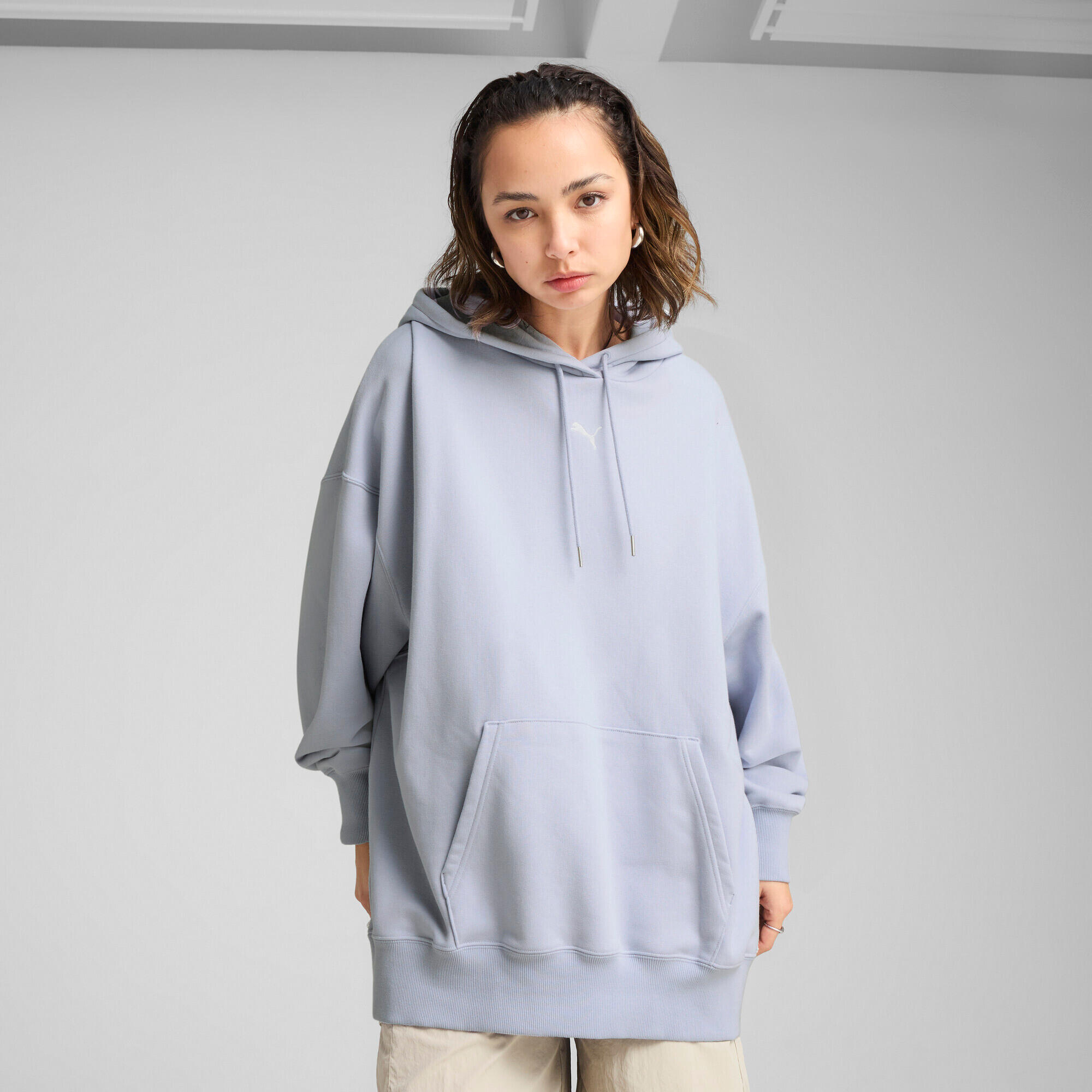 Sweatshirt à capuche oversize femme Puma Essentials TR 3/7