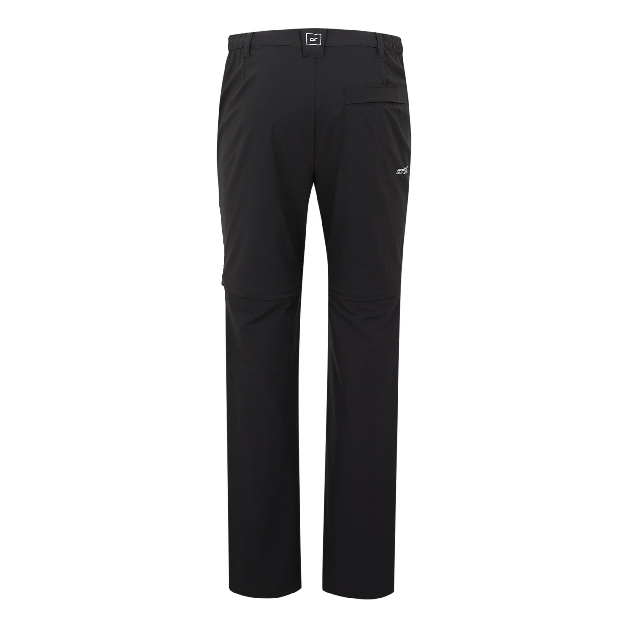 Calças de caminhada com fecho de correr Highton II para homem (Cinza) 2/5