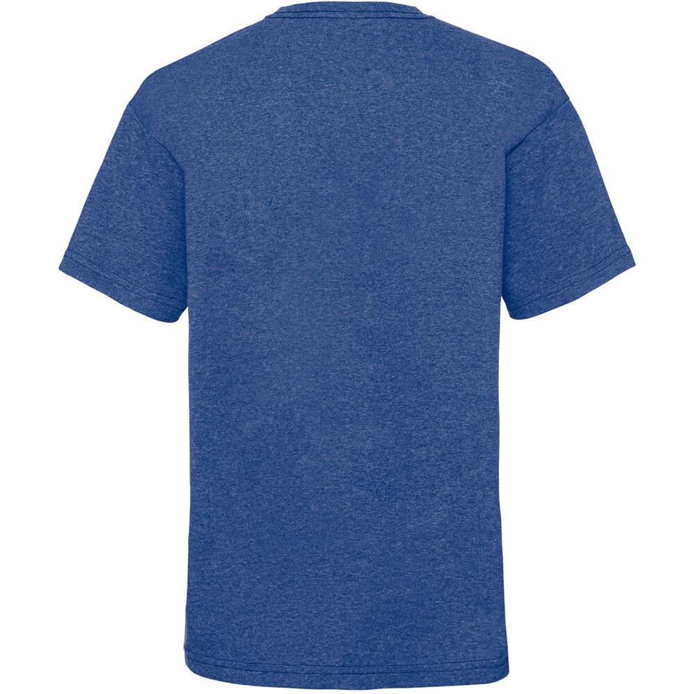 TShirt, kurzärmlig Kinder Retro Royal meliert 2/2