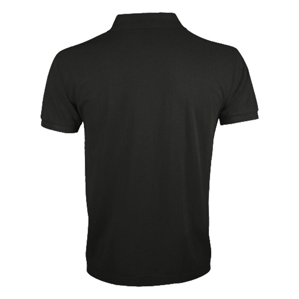 Polo PRIME Homme (Gris Foncé Uni) 2/4