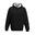 Sweat À Capuche VARSITY Enfant (Noir Vif / Gris Chiné)