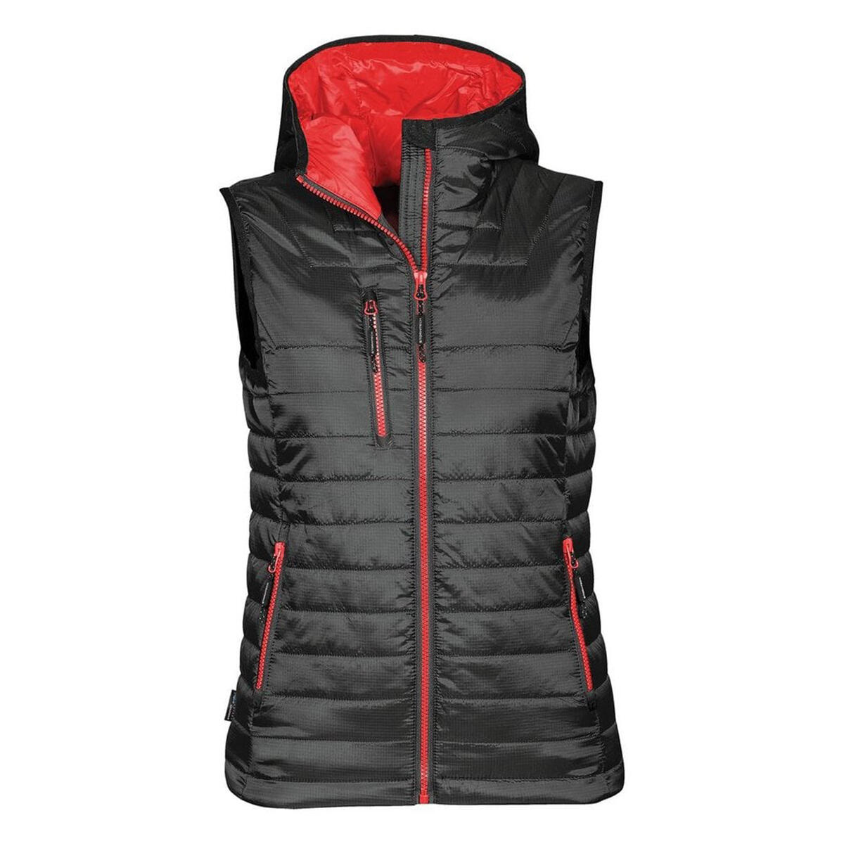STORMTECH Womens Gravity Thermal Vest/Gilet (Black/ True Red)