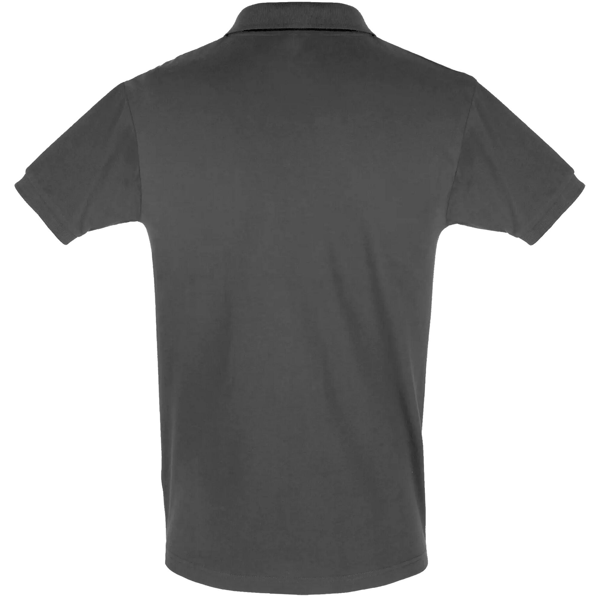Polo PERFECT Homme (Gris Foncé Uni) 2/4