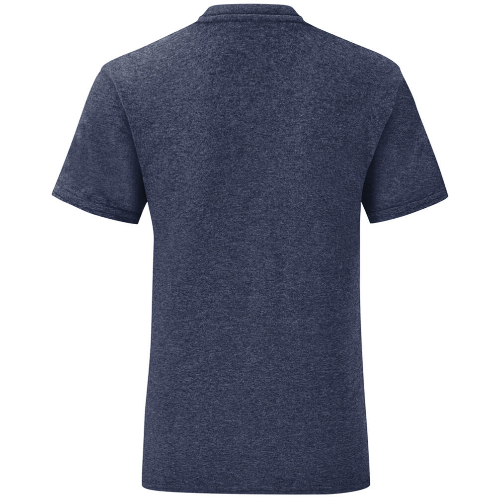 Mens Iconic TShirt (Pack Of 5) (Heather Navy) 2/3