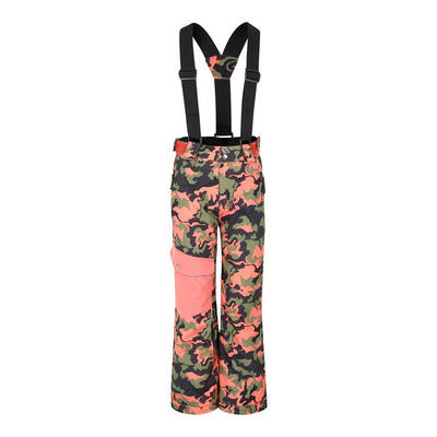 Bambini Pantaloni Da Sci Dare 2B Pow Arancione Ruggine
