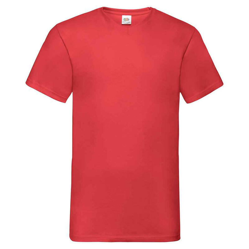 Tricou Drumeții În Natură Fruit Of The Loom Valueweight V Neck Adulți