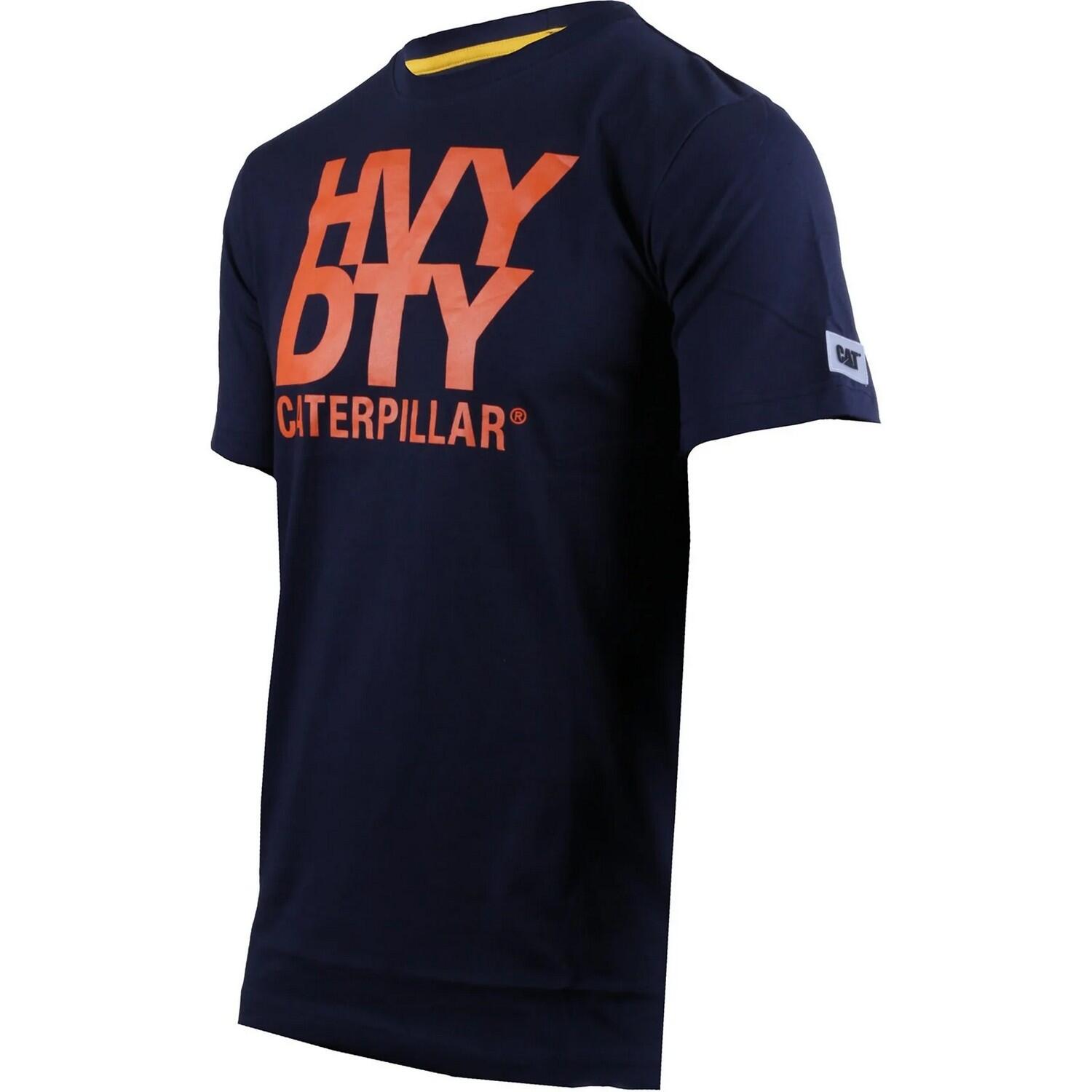 Mens Trademark Logo Heavy Duty TShirt (Eclipse Blue) 3/5