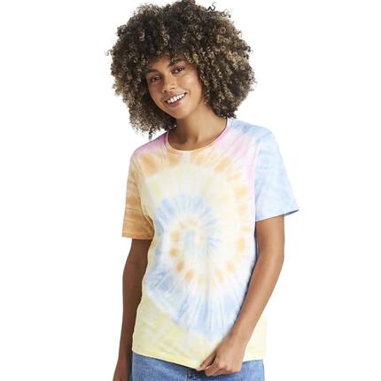TShirt für HerrenDamen Unisex Damen und Herren Gelb/Blau/Orange