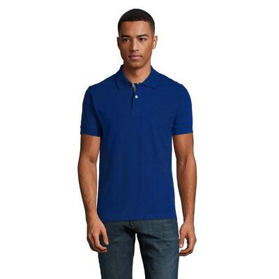 Heren portland poloshirt (bud groen/grijs)