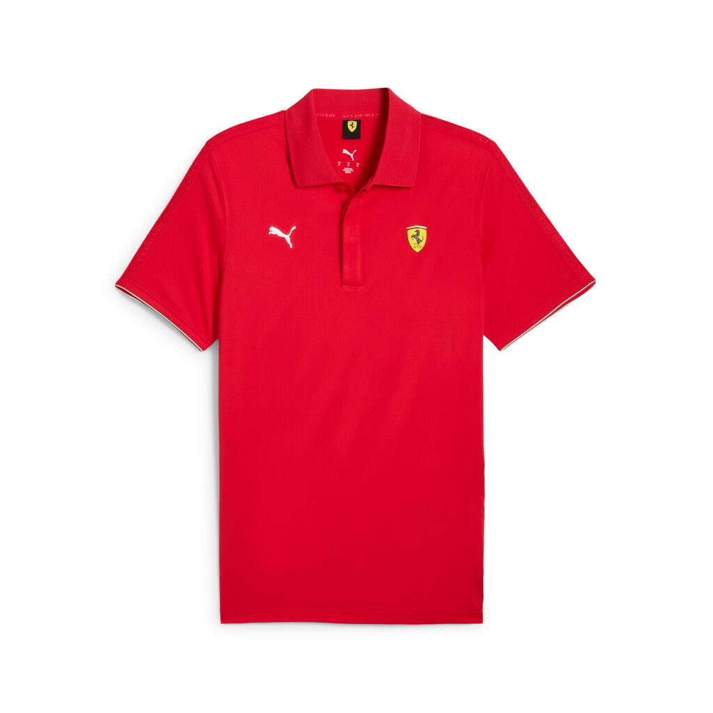 T-shirt Puma Ferrari Race Cloudspun Polo, Red, Men