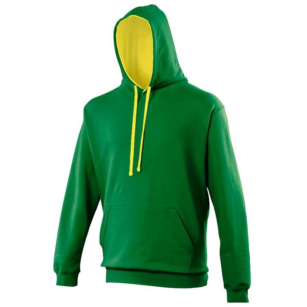 Sweatshirt VARSITY Homme (Vert/ Blanc) 2/3