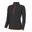 Haut De Sport À Col Zippé Femme (Noir/Rouge)