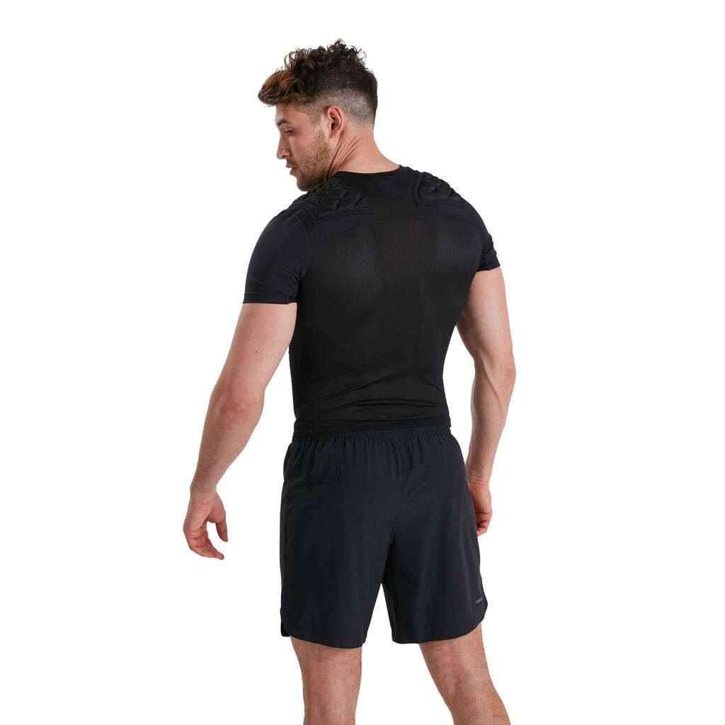 Schutzweste Damen und Herren Schwarz/Weiß/Silber 2/3
