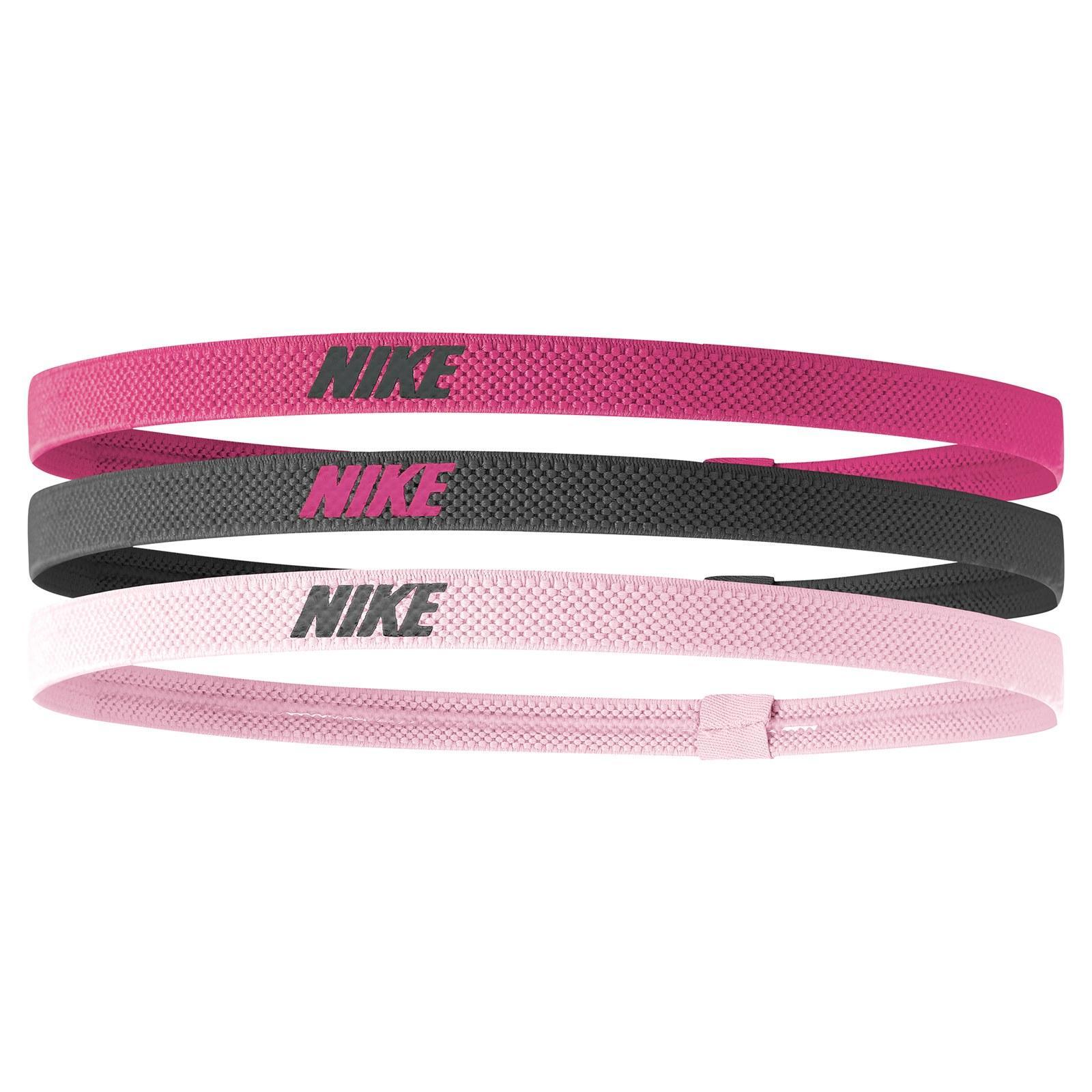 NIKE 2.0 Fascia Per Capelli 2024 Misura Confezione 3 Nike Scintilla Gridiron Rosa