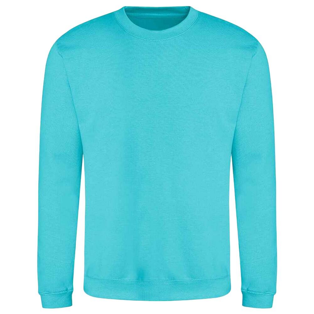 AWDIS Adults Unisex Just Hoods Sweatshirt (Turquoise Surf)