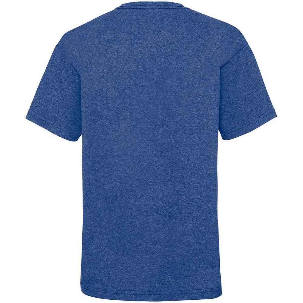 Tshirt VALUEWEIGHT Enfant (Bleu Roi Chiné Rétro) 2/3