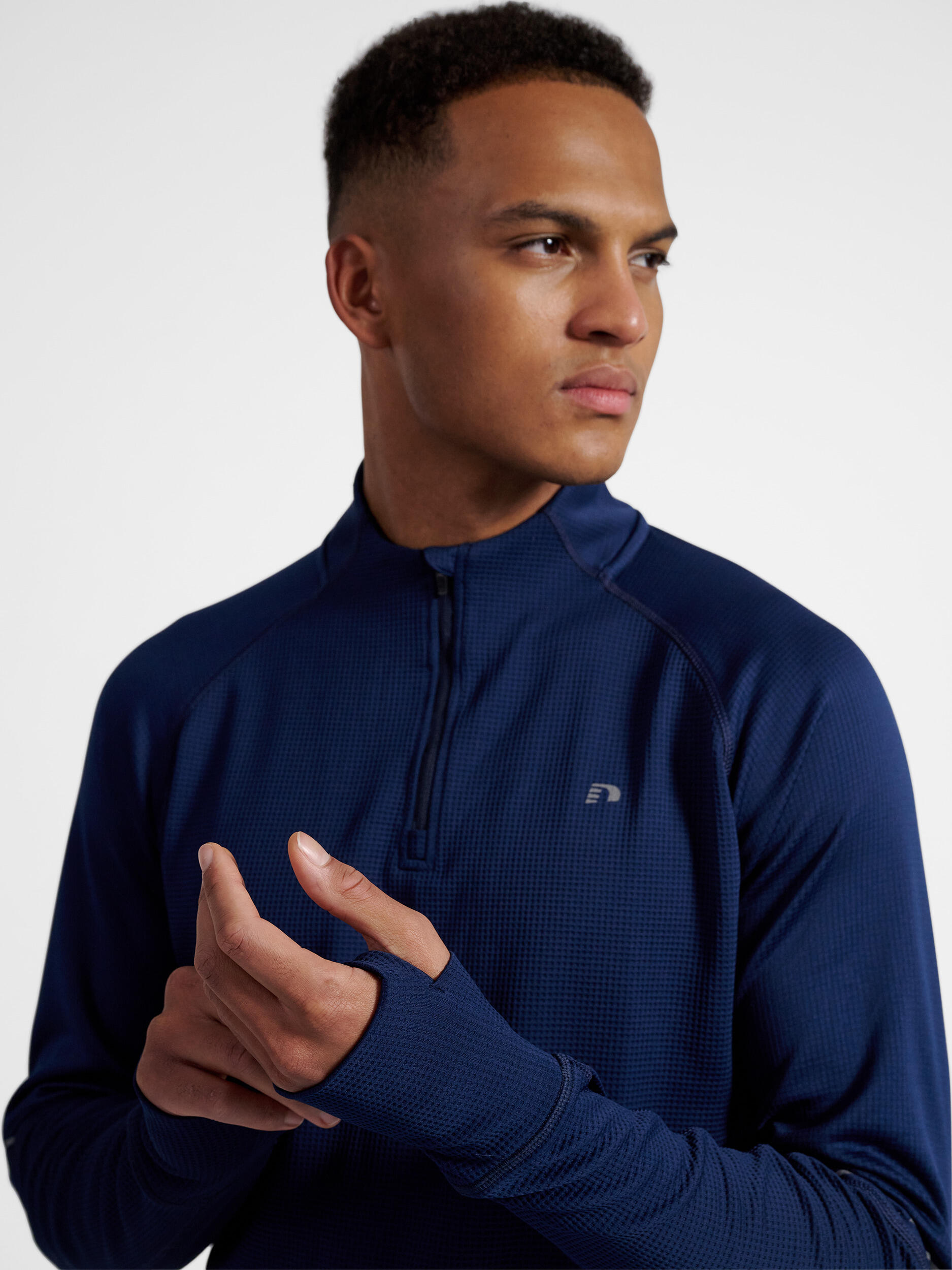 Media Cremallera Zip Chaqueta Nwlpower Ejecutar Hombre 4/7