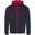 Veste À Capuche VARSITY Homme (Bleu Marine / Rouge Feu)