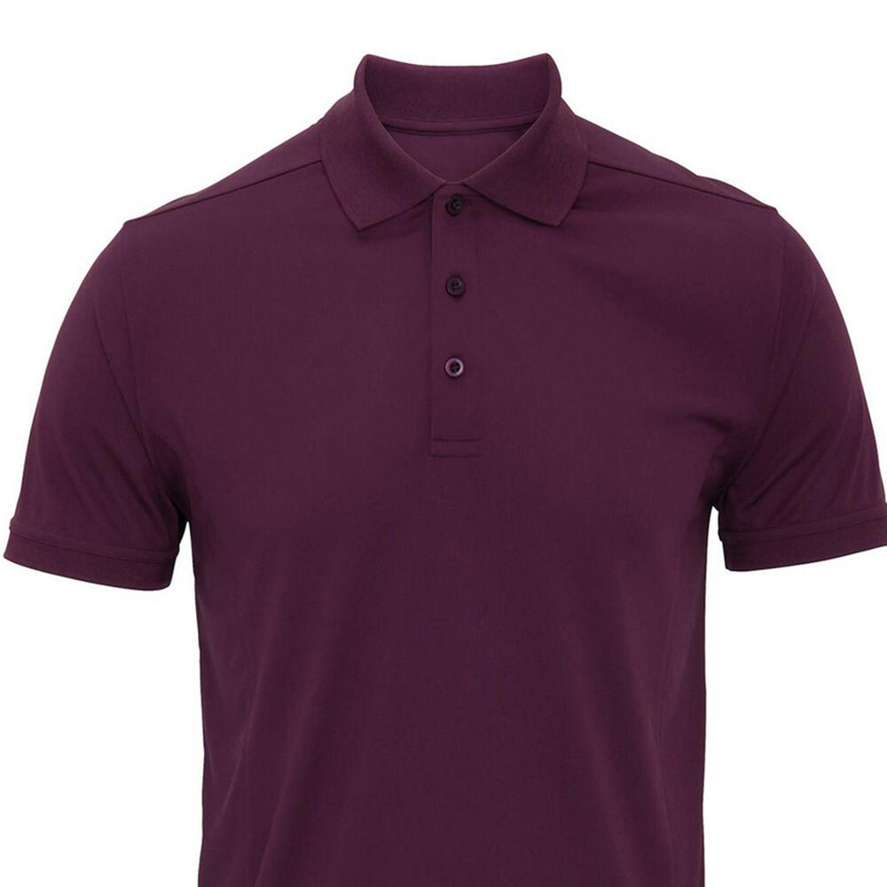 Maglietta Polo Uomo Premier Melanzana 2/3