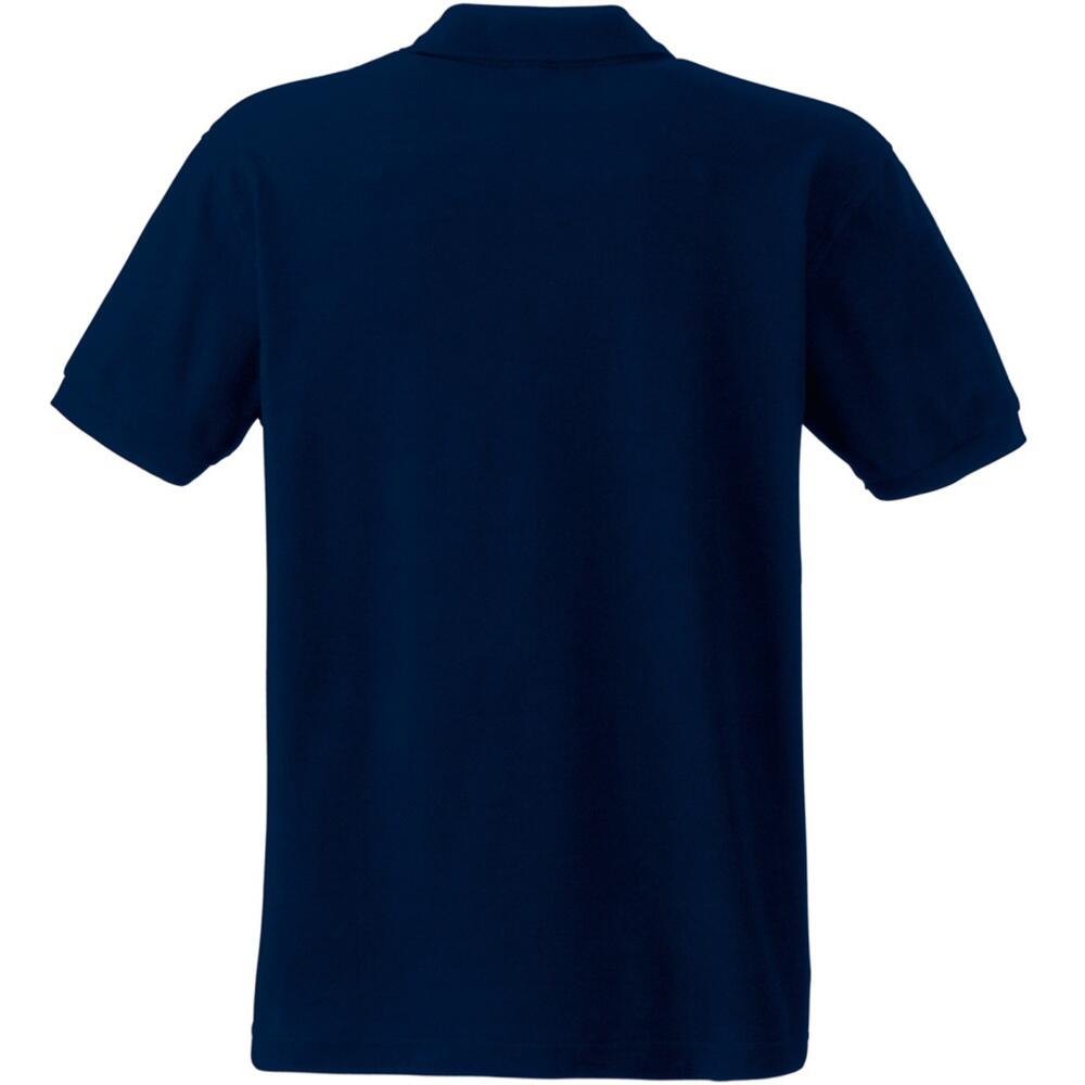 6535 Piqué PoloShirt, Kurzarm Herren Dunkelblau 2/2