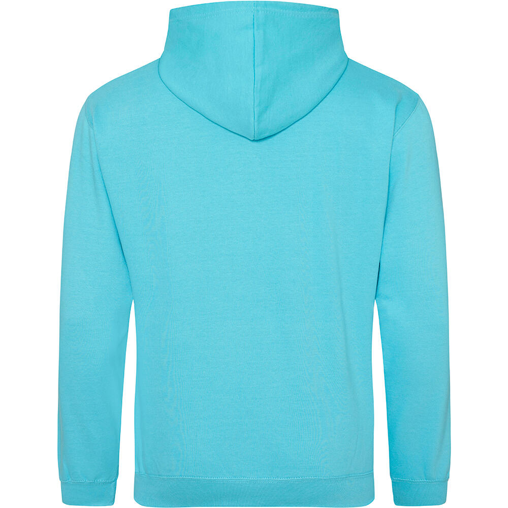 Sweat À Capuche COLLEGE Adulte (Turquoise Vif) 2/2