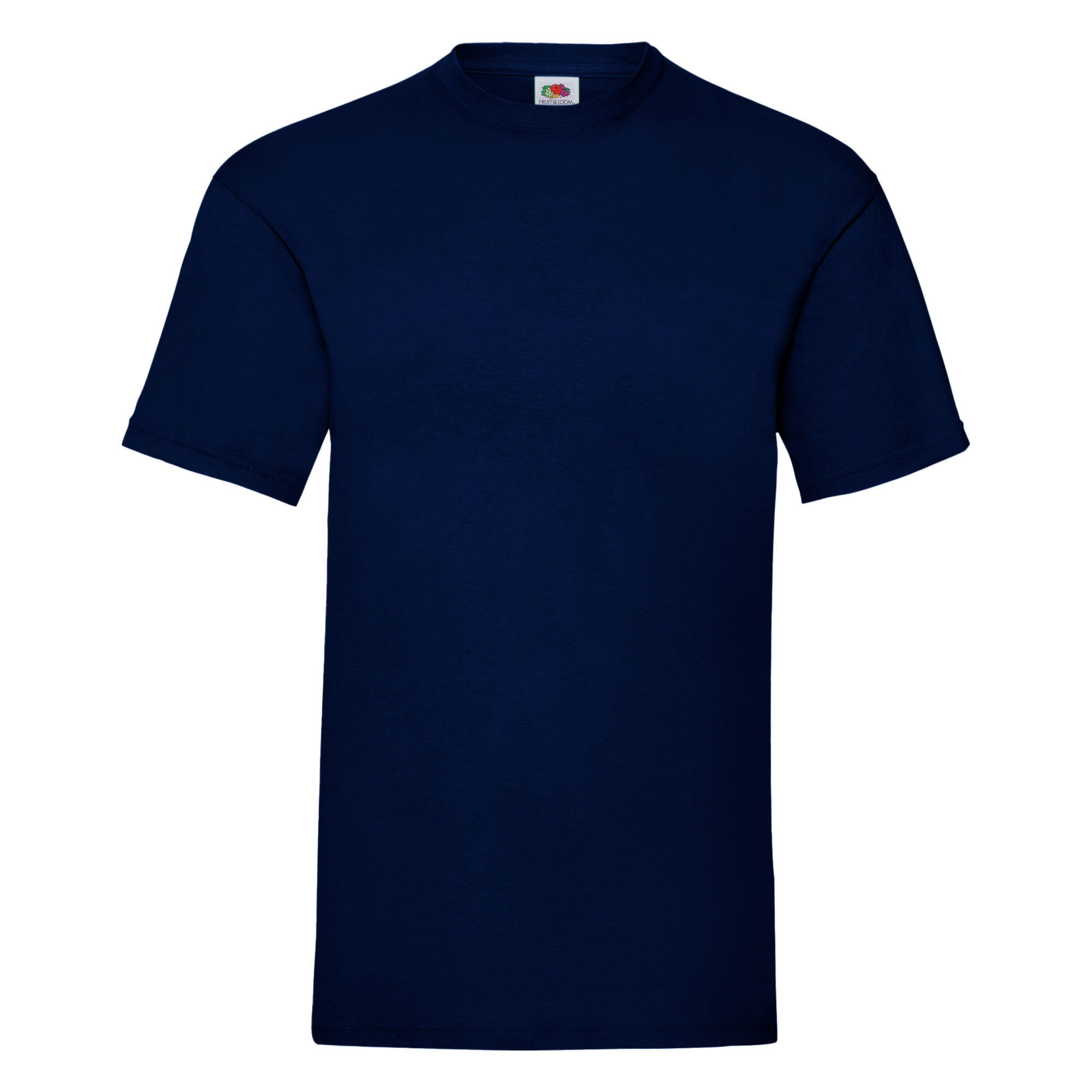 FRUIT OF THE LOOM Mens Valueweight Short Sleeve TShirt (Deep Navy)