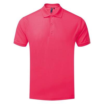 Heren coolchecker poloshirt (marine)