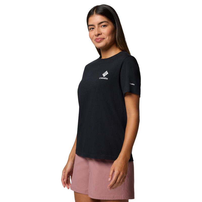 T-shirt sportowy z krótkim rękawem damski  Rolling Bend Graphic SS Tee