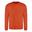Camisola Unisexo para Adultos Lisos Laranja Queimado