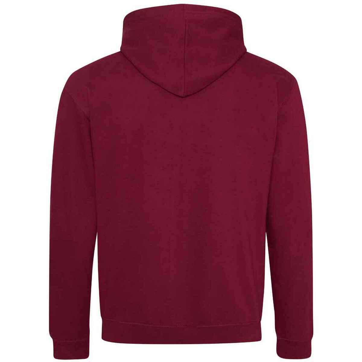 "Varsity" Kapuzenpullover für Damen Burgunderrot/Gold 2/2