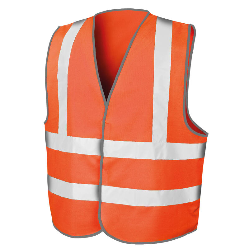 Gilet Haute Visibilité Homme (Orange Fluo)