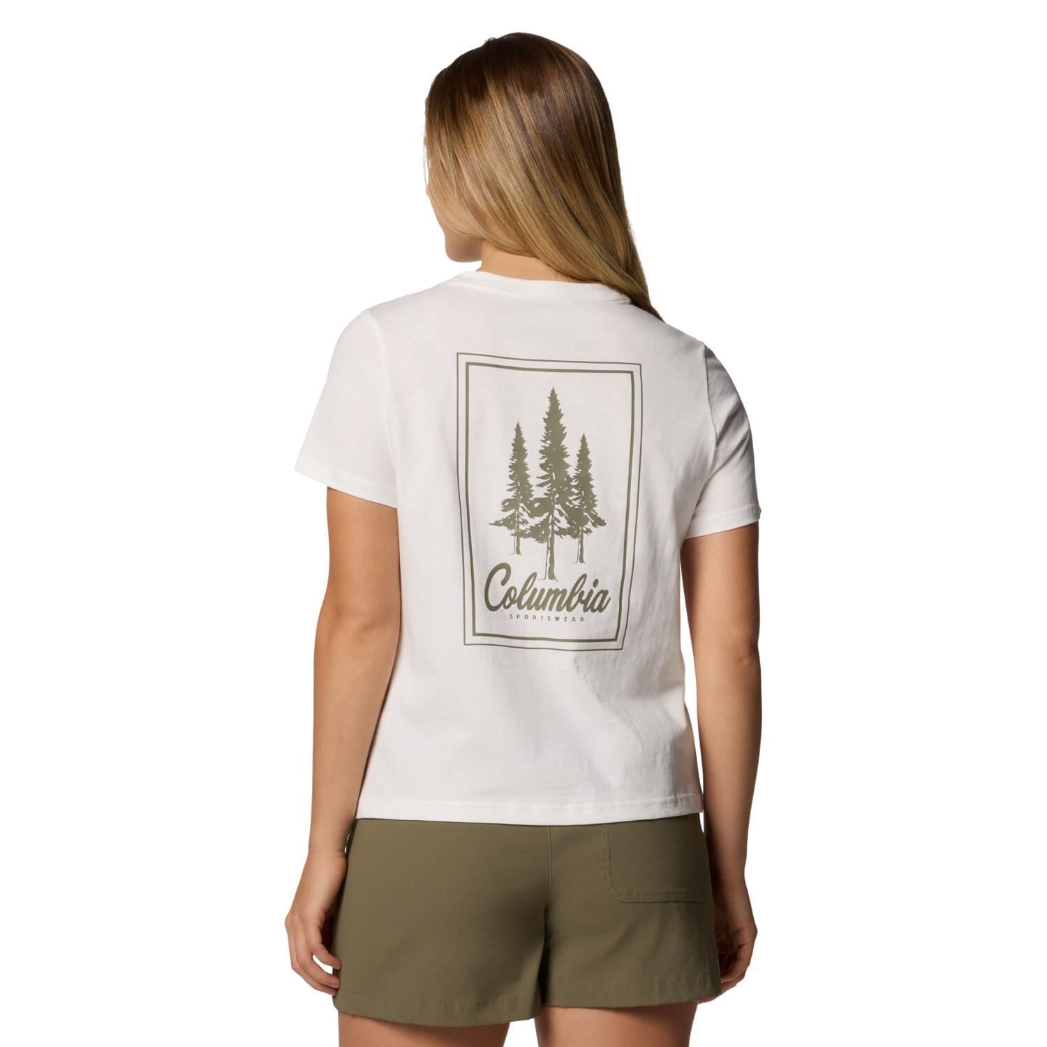 T-shirt sportowy z krótkim rękawem damski Rolling Bend Graphic SS Tee 3/4