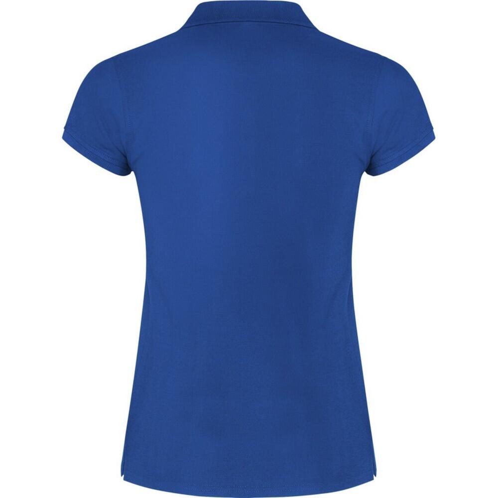 Dames Ster Poloshirt (Koningsblauw) 2/3