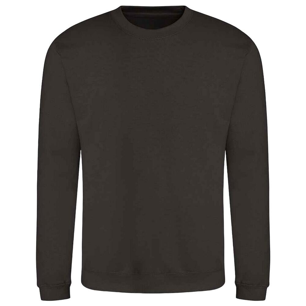 AWDIS Adults Unisex Just Hoods Sweatshirt (Hot Chocolate)