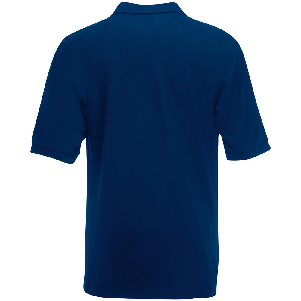 Premium Mens Short Sleeve Polo Shirt (Navy) 2/2