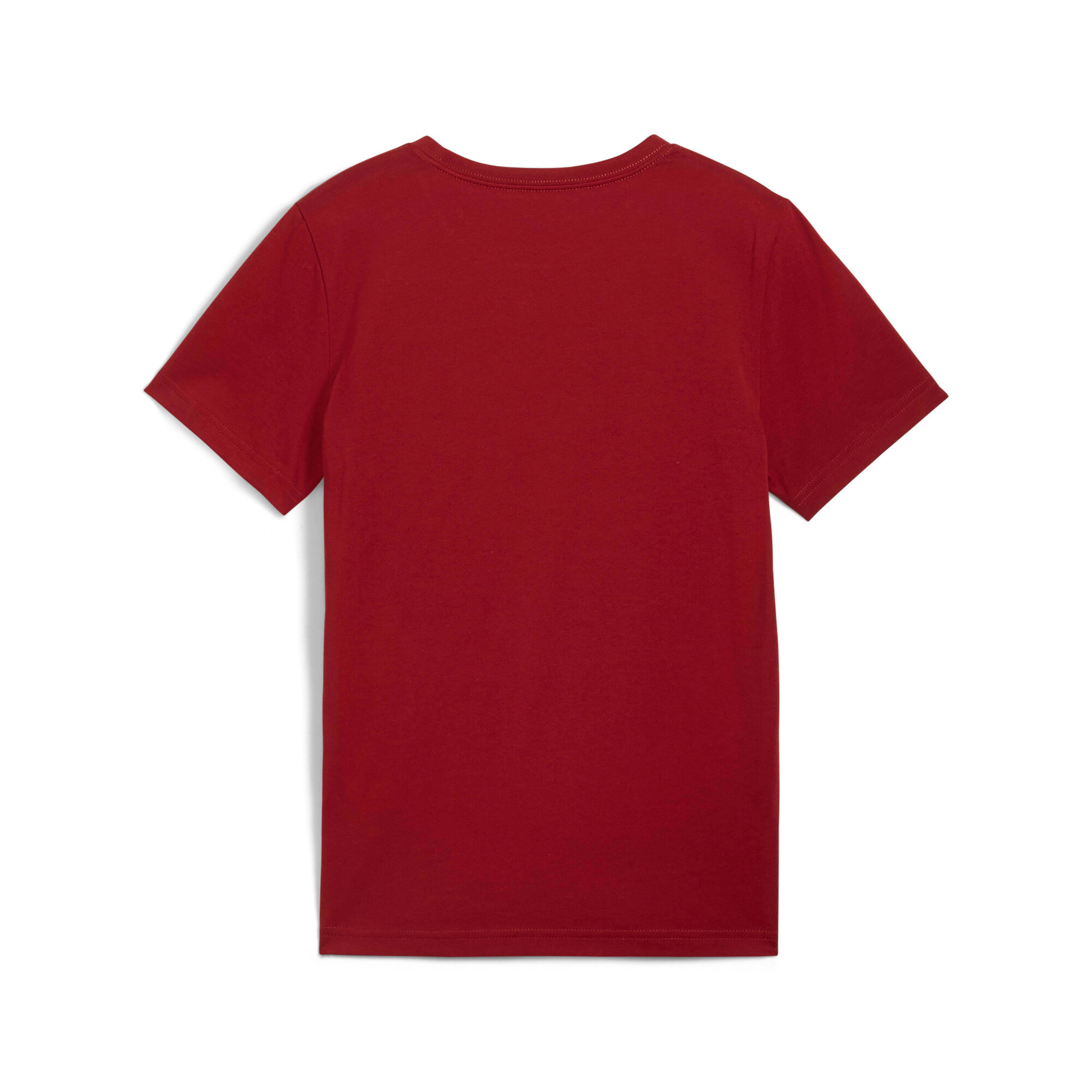 Camiseta Algodón Niño PUMA ESS+ 3 Col Logo tee. Red 2/3