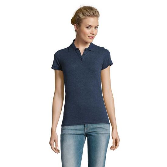 Polo PERFECT Femme (Bleu Denim Chiné)