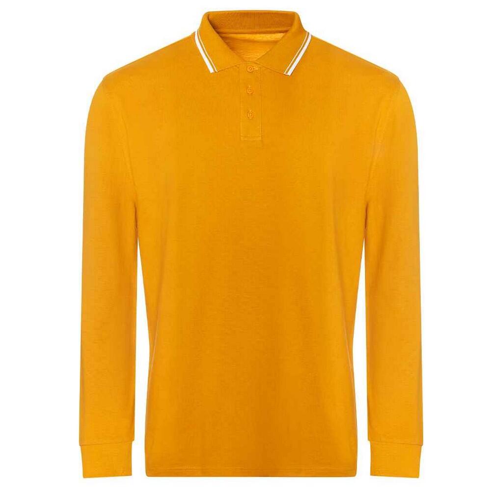 Polo Homme (Moutarde / Blanc) 2/3