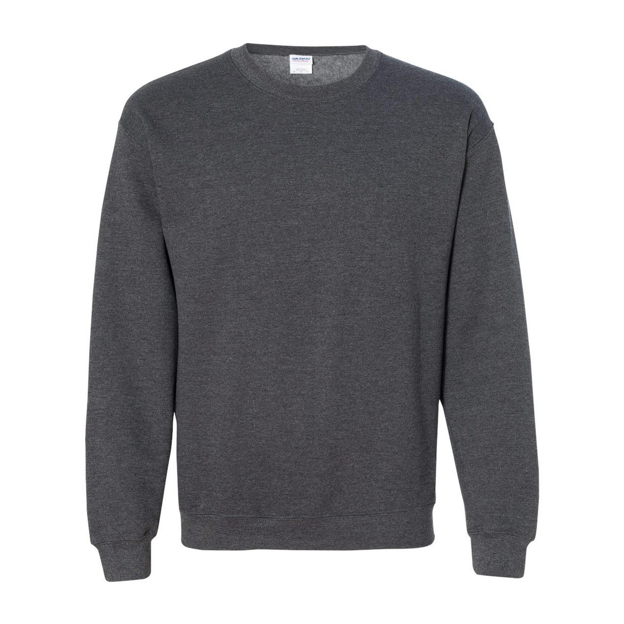 GILDAN Heavy Blend Unisex Adult Crewneck Sweatshirt (Dark Heather)